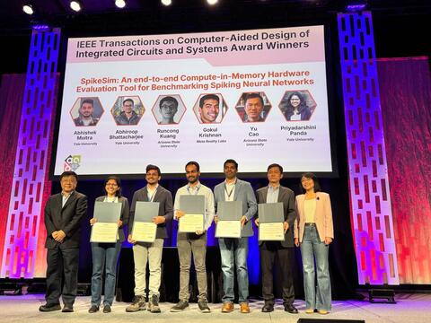 SpikeSim wins the IEEE TCAD Best Paper Award.